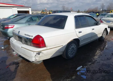 2008 Mercury Grand Marquis Gs z USA, uszkodzony, nr VIN 2MEFM74V88X625061